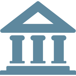 Custom graphic of a legal building
