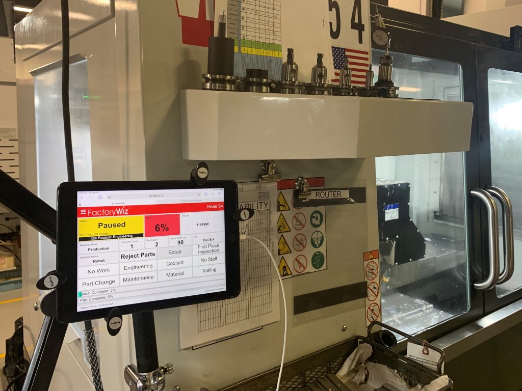 FactoryWiz Machine Monitoring